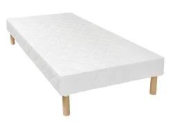 Ysmée Set Matras En Lattenbodem-Set 90 X 190 Cm Bedbodem + Matras Met Pocketveren - Ambracie Van Ysmee