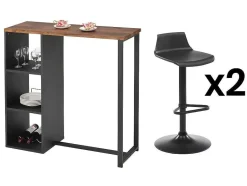 Vente-unique Barmeubel-Set 