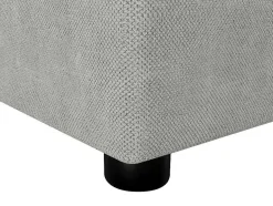 Ysmée Boxspringbed-Set Bed Met Hoofdbord Met Capitons + Bedbodem Met Opbergruimte + Matras + Dekmatras - 180 X 200 Cm - Stof - Lichtgrijs - Kida Van Ysmee