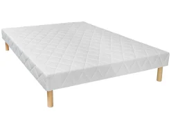 Palacio Set Matras En Lattenbodem-Set Bedbodem En Matras Pocketveren En Vormgeheugen Met Textuur Marquis Van Dreamea - Dikte 30 Cm - 140 X 190 Cm - Blauw