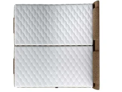 Palacio Tweepersoonsbed-Set Boxspring Hoofdbord + Elektrische Bedbodem + Matras + Topmatras Castel Van - 2X90X200Cm - Beige Stof