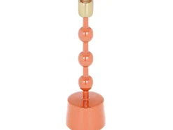 OZAIA Kandelaar En Kaars-Set Van 2 Geemailleerde Aluminium Kandelaars - H.26,5 Cm En H.22 Cm - Terracotta - Parina