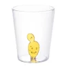 OZAIA Tafelservies-Set Van 4 Glazen Met Cactus - Transparant En Groen - O8 X H10 Cm - Puntia