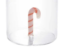 OZAIA Tafelservies-Set Van 4 Glazen Met Kerstmotieven - O7,5 X H9,5 Cm - Scopa