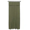 OZAIA Aanbiedingen: Woonaccessoires-Set Van 2 Gordijnen Van Katoen En Linnen - 140 X 280 Cm - Kaki - Borina