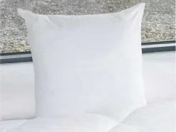 DREAMEA Hoofdkussen-Set Van 2 Hoofdkussens 60 X 60 Cm Van - 600 Gr - Marin
