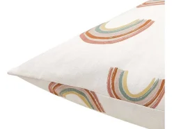 OZAIA Huistextiel-Set Van 2 Katoenen Regenboogkussens - 45 X 45 Cm - Veelkleurig - Archy
