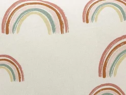 OZAIA Huistextiel-Set Van 2 Katoenen Regenboogkussens - 45 X 45 Cm - Veelkleurig - Archy