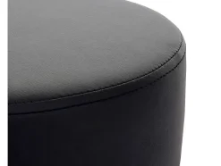 Vente-unique Kruk-Set Van 2 Krukken Mcw-C22, Kunstleer, Zwart