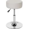 Vente-unique Kruk-Set Van 2 Krukken Mcw-C22, Kunstleer, Creme