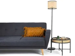 OZAIA Huistextiel-Set Van 2 Kussens Met Pompons Aspen - Getuft Katoen - 30 X 50 Cm - Bronze