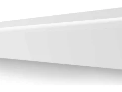 Vente-unique Plint-Set Van 3 Plinten Van Polystyreen L290 X H12 Cm Wit - Ateno