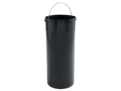 OZAIA Keukenaccessoire En -Opbergruimte-Set Van 2 Roestvrijstalen Pedaalemmers Pira - 30L En 3L - Zwart En Koper