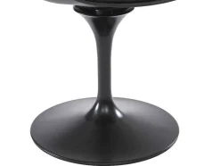 Vente-unique Stoel-Set Van 2 Stoelen In Polypropeen, Kunstleer En Metaal - Zwart - Xafy