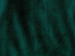 OZAIA Huistextiel-Set Van 2 Verduisterende Gordijnen Van Velours - L135 X H250 Cm - Groen Met Zilverkleurige Ogen - Darrel