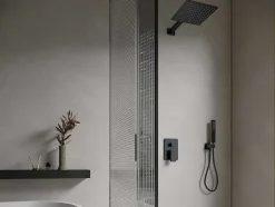 Shower & Design Douchekolom-Set Van Inbouwdouche Met Mechanische Mengkraan - Mat Zwart - Tocantis