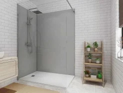 Shower & Design Douchewandpaneel-Set Van Twee Douchewandpanelen Inclusief Profielen- L90Cm X L120Cm X H210 Cm