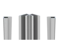 Shower & Design Douchewandpaneel-Set Van Twee Douchewandpanelen Inclusief Profielen - 2X L90Cm X H210 Cm