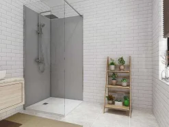 Shower & Design Douchewandpaneel-Set Van Twee Douchewandpanelen Inclusief Profielen - 2X L90Cm X H210 Cm