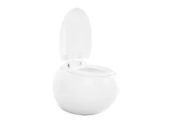 Vente-unique Hangend Toilet-Set Voor Hang-Wc Van Wit Keramiek Met Decoratief Voorwandsysteem - Huro Ii