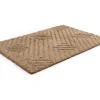 OZAIA Tapijt Hoogpolig-Shaggy Hoogpolig Vloerkleed In Relief - 160 X 230 Cm - Donkerbruin - Maze