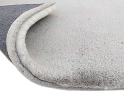 OZAIA Woonkamertapijt-Shaggy Hoogpolig Vloerkleed Met Bontlook - 160 X 230 Cm - Grijs - Bunny