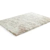 OZAIA Woonkamertapijt-Shaggy Langpolig, Zacht Vloerkleed - 140 X 200 Cm - Beige - Dolce