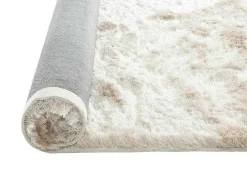 OZAIA Woonkamertapijt-Shaggy Langpolig, Zacht Vloerkleed - 200 X 290 Cm - Beige - Dolce