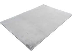OZAIA Tapijt Hoogpolig-Shaggytapijt Met Bonteffect Bunny - 100% Polyester - 150 X 200 Cm - Grijs