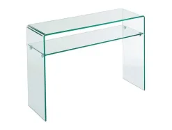 Vente-unique Sidetable-Sidetable - 1 Nis - Gehard Glas - Transparant - Stileos