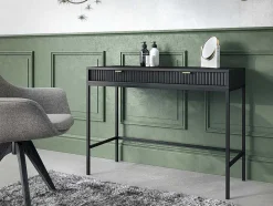 PASCAL MORABITO Sidetable-Sidetable Met 2 Lades - Zwart - Liouba - Van