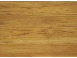 Vente-unique Sidetable-Sidetable Met 3 Lades In Teak - Kleur: Houtlook - Wekea