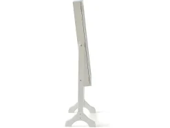 OZAIA Decoratieobject Voor Binnen-Sieradenkastje Met Spiegel Berenice - Mdf En Grenen - 120 X 39 X 30 Cm - Wit