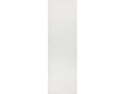 RugsX Tapijt Voor Buiten-Sisal Tapijt, Loper Timo 5979 Buitenshuis Kader Wit 60X300 Cm