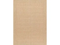 RugsX Tapijt Voor Buiten-Sisal Tapijt Timo 5979 Buitenshuis Kader Donker Beige 240X330 Cm