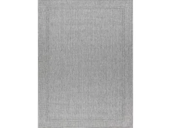 RugsX Tapijt Voor Buiten-Sisal Tapijt Timo 5979 Buitenshuis Kader Grijskleuring 180X270 Cm