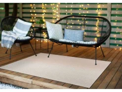 RugsX Tapijt Voor Buiten-Sisal Tapijt Timo 6272 Buitenshuis Beige 80X150 Cm
