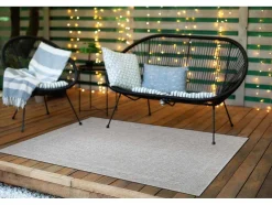 RugsX Tapijt Voor Buiten-Sisal Tapijt Timo 5979 Buitenshuis Kader Grijskleuring 240X330 Cm