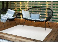 RugsX Tapijt Voor Buiten-Sisal Tapijt Timo 6272 Buitenshuis Wit 200X290 Cm