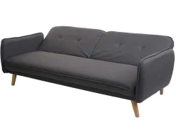 Vente-unique Klik-Klak En Bz Slaapbank-Slaapbank Mcw-J18, Antraciet-Grijs