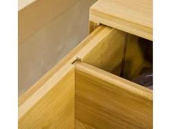 Sobuy Tafelservies-Frg83-N Capsulehouder Koffiecapsule Houder Bamboe Theezakjes Koffiezetapparaat Nespresso