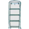 EXPERTLAND Tuinkas-Soepele Mini-Tuin- Of Balkonserre Met Stalen Structuur Tigridia 0,35 M