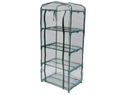 EXPERTLAND Tuinkas-Soepele Mini-Tuin- Of Balkonserre Met Stalen Structuur Tigridia 0,35 M