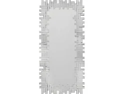 OZAIA Spiegel-Spiegel Lola 120 X 2 X 57 Cm - Roestvrij Staal En Mdf - Zilverkleurig