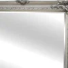 OZAIA Spiegel-Spiegel Met Lijst Elvire - Eucalyptushout - 60 X 140 Cm - Kleur: Zilver