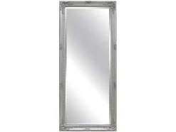 OZAIA Spiegel-Spiegel Met Lijst Elvire - Eucalyptushout - 60 X 140 Cm - Kleur: Zilver