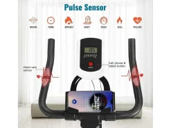 Vente-unique Fitness-Spin Bike Stationaire Indoor Cycling Bike Met Riemaandrijving 8Kg Vliegwiel