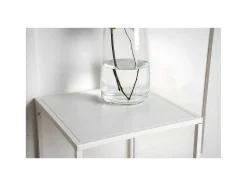 Venture Home Bijzettafel-Staal Bijzettafel 38X37 Cm Wit.