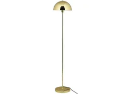 OZAIA Staande Lamp-Staande Lamp Met Vintage Messingeffect - D 30 Cm X H 149 Cm - Goudkleurig - Ontario