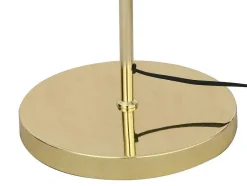 OZAIA Staande Lamp-Staande Lamp Met Vintage Messingeffect - D 30 Cm X H 149 Cm - Goudkleurig - Ontario